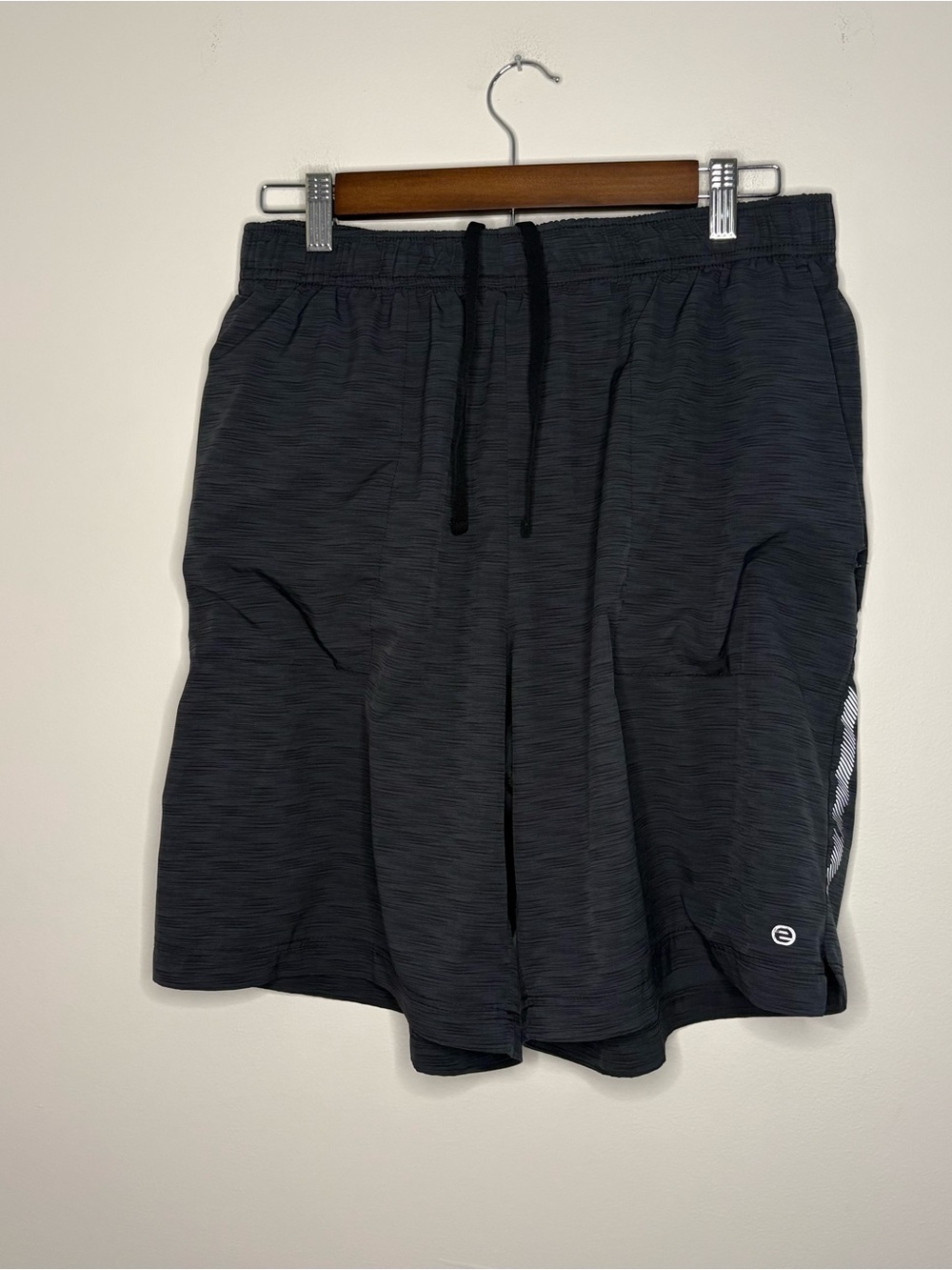 Etonic Shorts Mens Large Grey Workout Gym Running Bottoms Lightweight Flaw